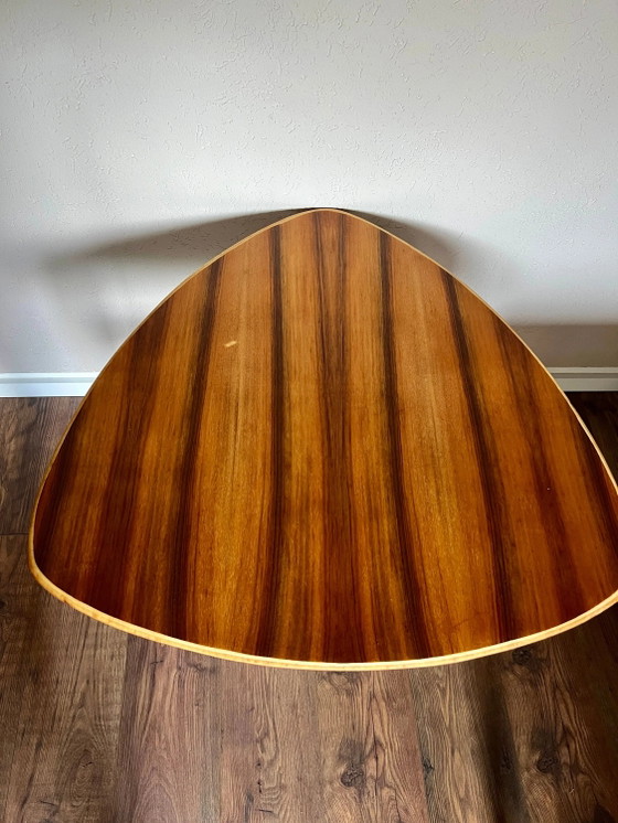Zeldzaam! Mid Century Bijzettafel, Karl-Erik Ekselius voor JOC Vetlanda, jaren 60 Scandinavisch Modern – Wood (photo 5 of 10)