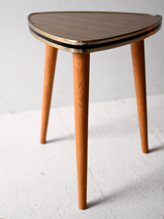 Image 1 of Pair of vintage Scandinavian stools in laminate
