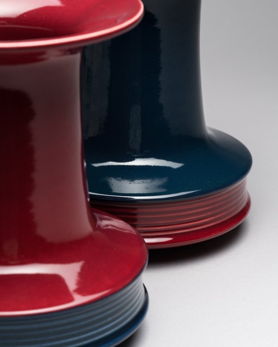 Image 1 of Rosenthal Studio Linie Tapio Wirkkala PLUS Vase Duo MCM WGP Vintage Chic 1960s