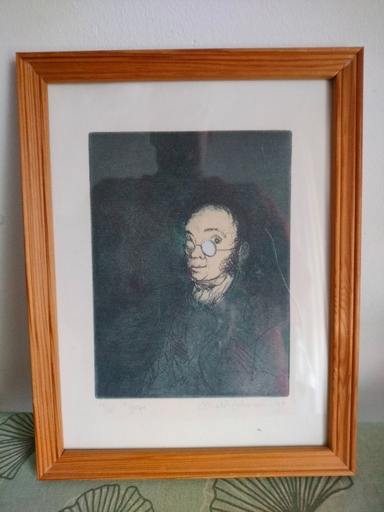 Image 1 of 3 screen prints by Ronald Tolman