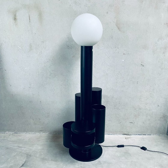 Image 1 of Gran lámpara de pie de la era espacial Mercader de Navidad 1980