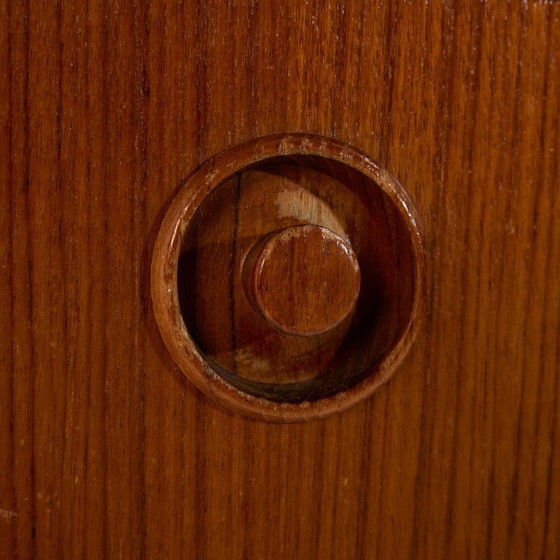 Image 1 of MK10127 Cómoda de teca con seis cajones