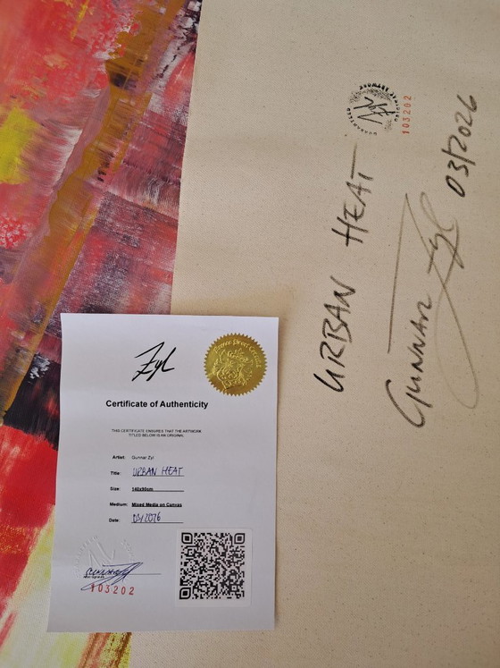 Image 1 of Gunnar ZYL - Urban Heat XXL - Toile d'artiste