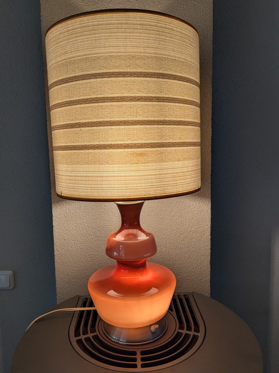Homegaard Table Lamp Danish Design Vintage – Holmegaard, Glass, Metal (photo 4 of 5)