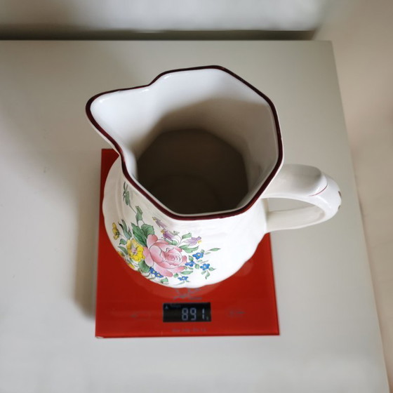 Image 1 of ANTIEKE KAN - FRANS PORSELEINEN LUNEVILLE - 19E EEUW