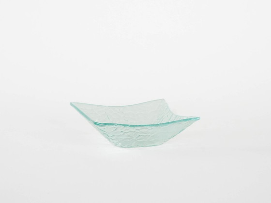 Image 1 of Glazen schaal, Deens ontwerp, jaren 70, vervaardigd in Denemarken.