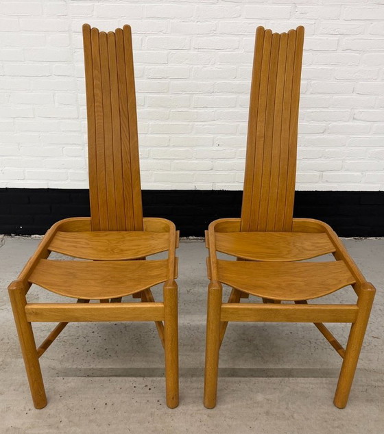 Image 1 of 2 vintage Allmilmö designer stoelen