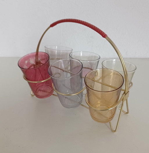 Set of Fifties Water Glasses