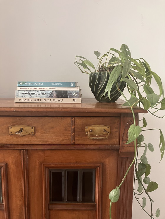 Image 1 of Antieke art deco wandkast / antique art deco wall cabinet