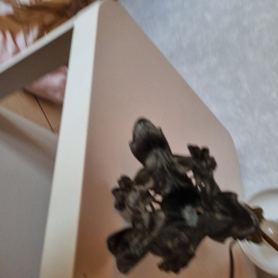 Image 1 of Lampe de bureau en régule 'Gentil Homme' Art Déco