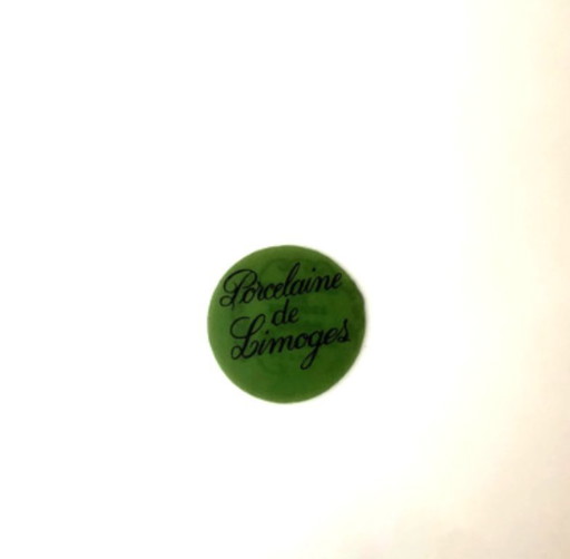 6 fish plates in genuine Limoges porcelain €72