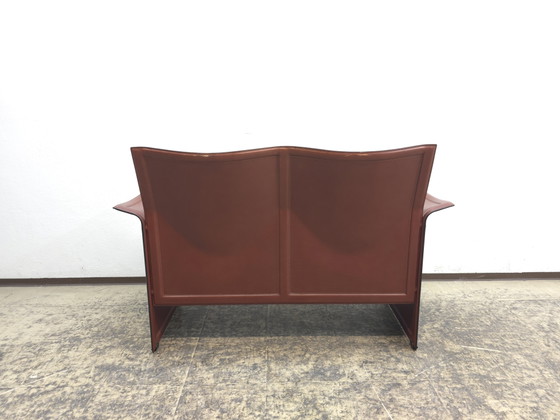 Matteo Grassi Korium two-seater designer sofa, leather sofa, couch – 2 seaters (photo 9 of 15)