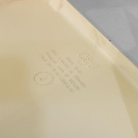 Image 1 of 1X 1960s Space Age Side Tables, model "Quattro Gatti", Mario Bellini for C&B Italia