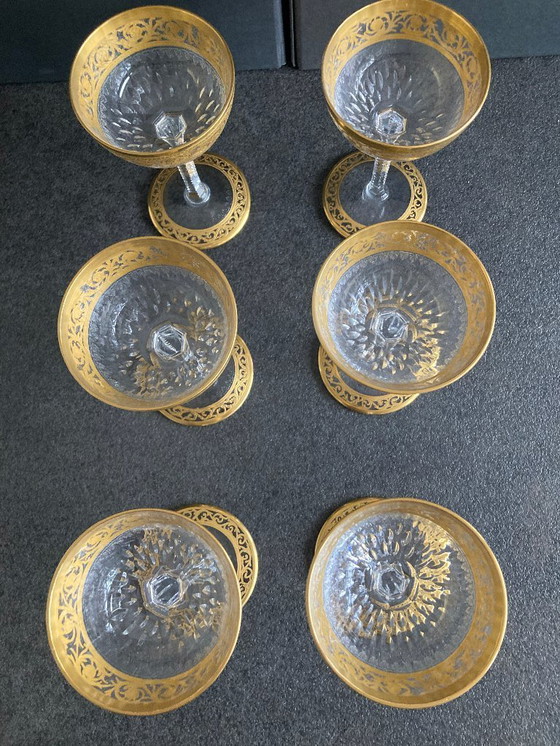 Image 1 of St.-Louis Thistle Gold Verres à liqueur