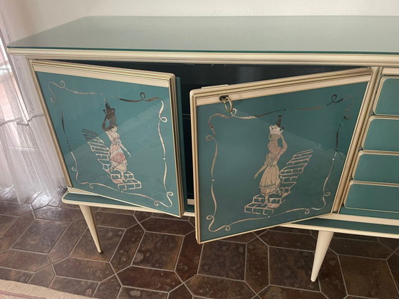 Image 1 of Credenza di lusso italiana di metà secolo – di Umberto Mascagni (anni '50-'60)