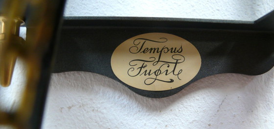 Image 1 of Hermle skeleton pendulum wall clock manual chain winding, Black Forest Germany,