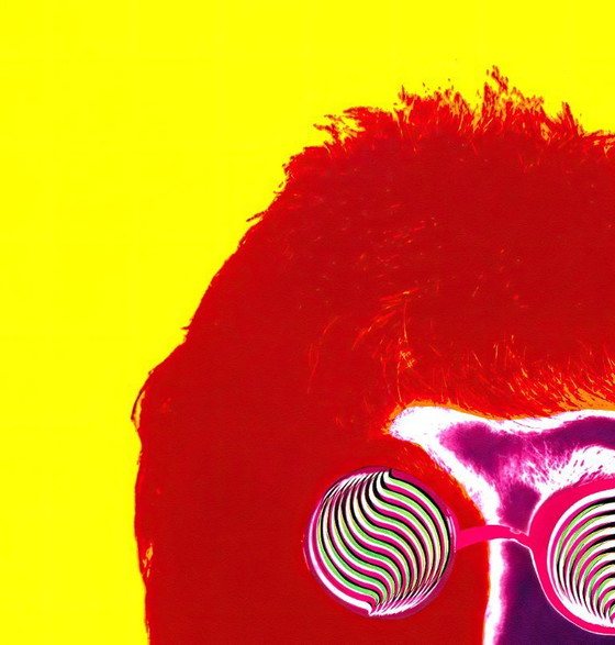 Image 1 of John Lennon - The Beatles - foto van R. Avedon voor 'Look Magazine' 1967 - Poster 70x100 cm