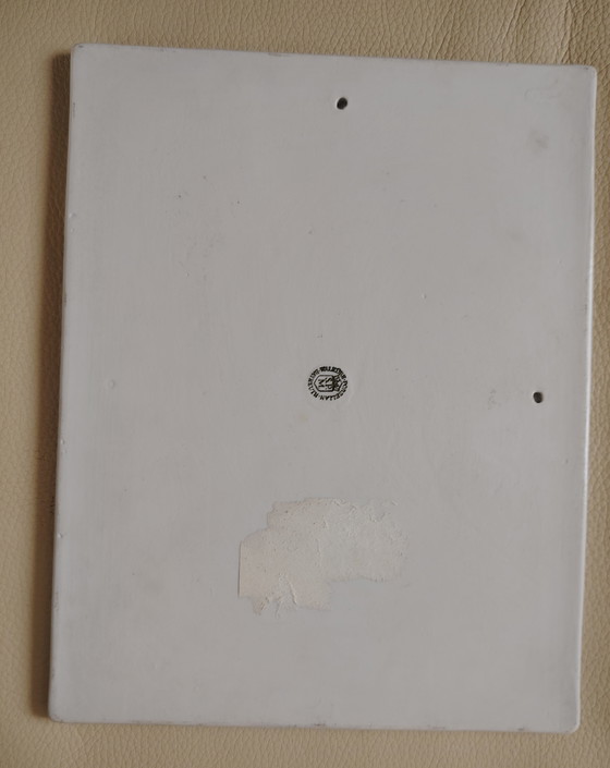 Image 1 of Old Munich Viktualienmarkt 1824, Valkyrie porcelain Bayreuth, picture heavy plate