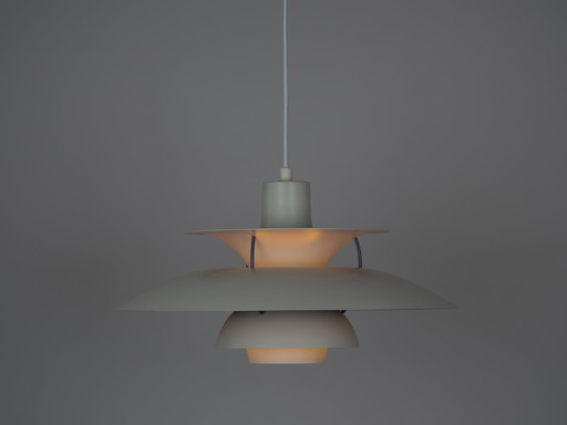Danish vintage pendant lamp PH 5 by Poul Henningsen, Louis Poulsen, 1958