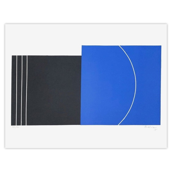 Image 1 of Jo DELAHAUT ST 115 Serigrafía firmada 1975