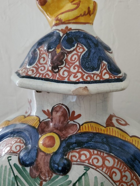 Image 1 of Delft - Juego de 5 piezas en loza - siglo XVIII (ref 3811)