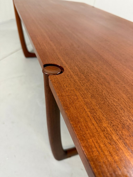 Image 1 of Mesa de centro de teca P Hvidt & O Mölgaard modelo 596 France & Son, Dinamarca