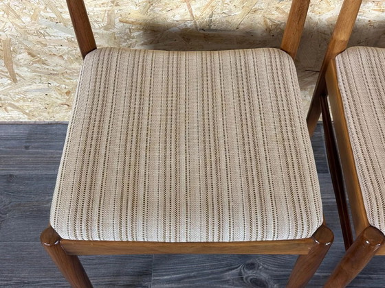 Image 1 of 2x 60s 70s Chair Dining Chair Mid - Century Danish Modern Design