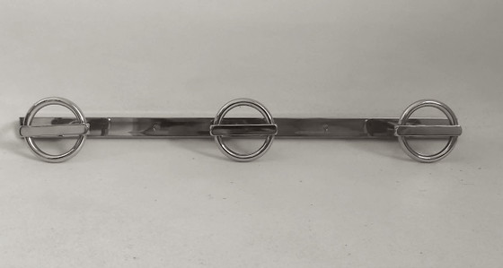 Image 1 of Triple Art Deco coat hooks by Jean Royère, 45 cm wide