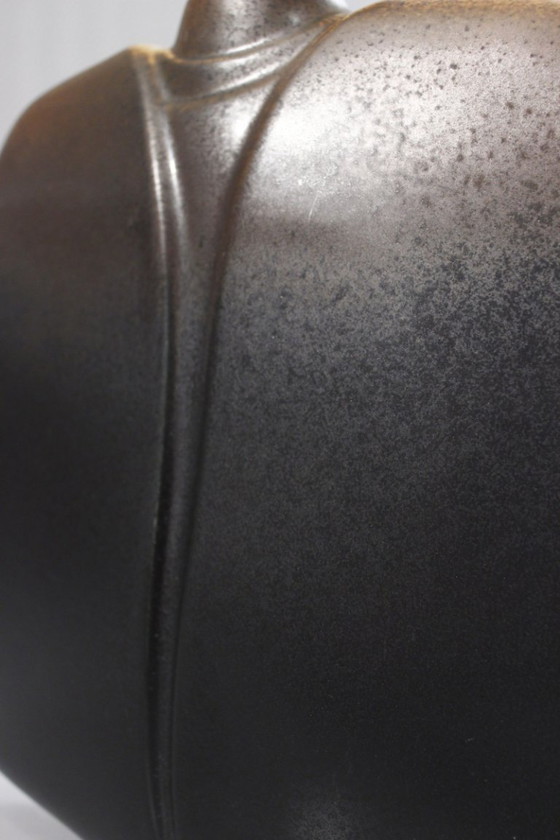 Image 1 of Vintage porseleinen lampenvoet uit Virebent, Frankrijk, jaren 80, van Pierre Lèbe