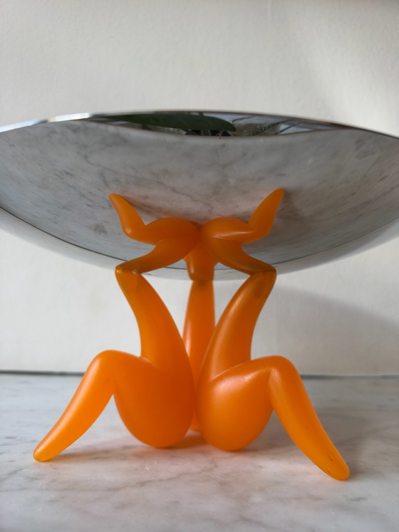 Alessi fruit bowl LES MINISTRES by Philippe STARCK – Plastic, rvs (photo 5 of 5)