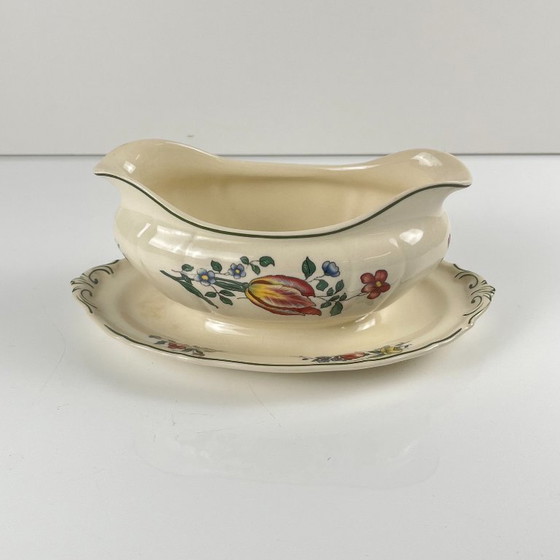 Image 1 of Villeroy & Boch gravy boat "old Strasbourg", 1940/50