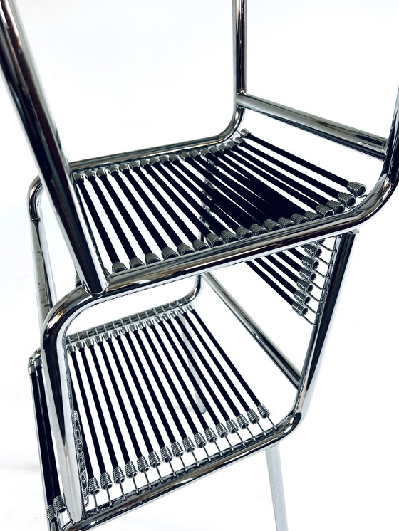 Image 1 of 2x 'Sandows' dining chair, René Herbst '70