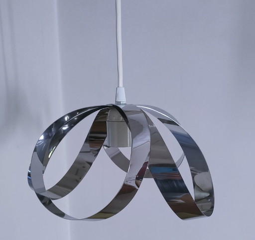 space age 70s stainless steel suspension