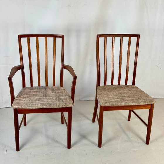 Image 1 of Set di 6 sedie da pranzo McIntosh, Regno Unito, anni '60