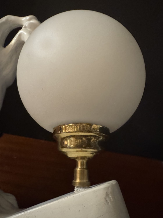 Image 1 of White Horse Lamp, 1970s