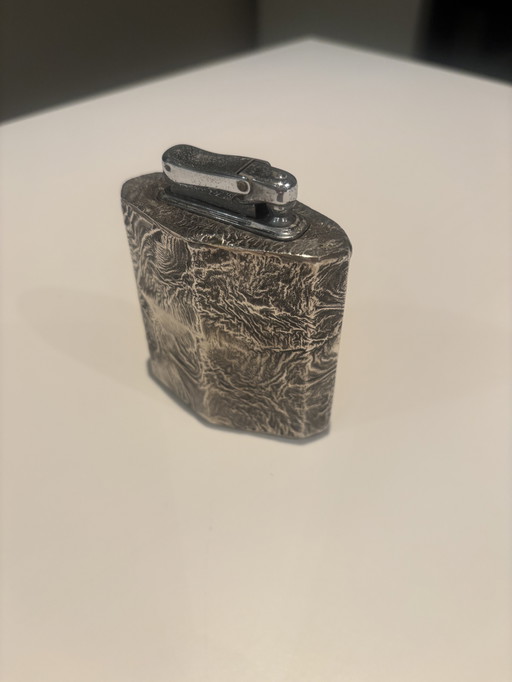 Vintage zilveren Zippo aansteker