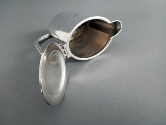 Image 1 of Gio Ponti art deco/bauhaus koffiepot voor Krupp Berndorf jaren 30