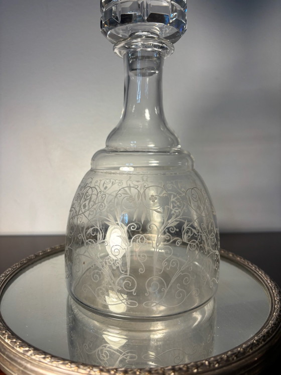 Baccarat Michel Ange Karaffe vor 1936 – Tischdekoration, Kristall (photo 15 of 15)