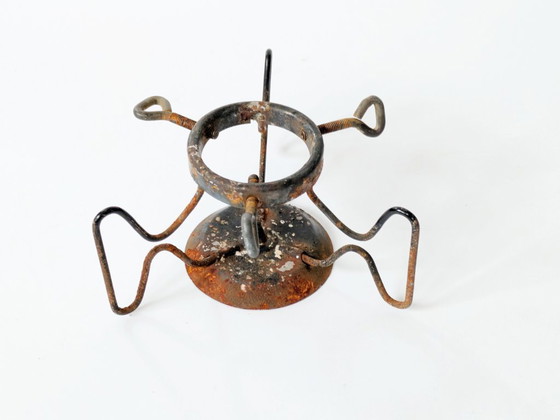 Image 1 of Supporto per albero di Natale in ceramica Jasba degli anni '60 | Germania Ovest, con scatola originale