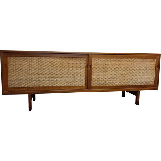 Vintage teakhouten dressoir van Hans Wegner voor Ry Möbler
