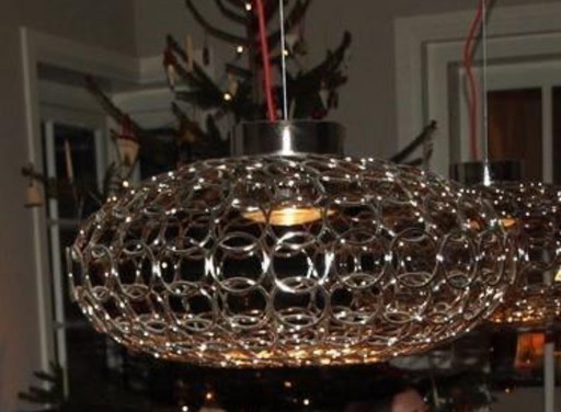 Découvrez l'art de la lumière : la suspension ovale Terzani GRA