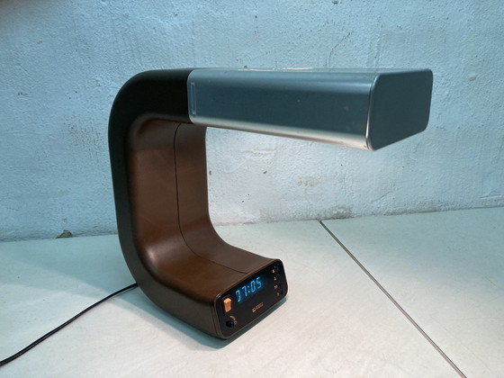 Image 1 of Tafellamp Met Klok Knox Design Voor Pfäffle 70s Design