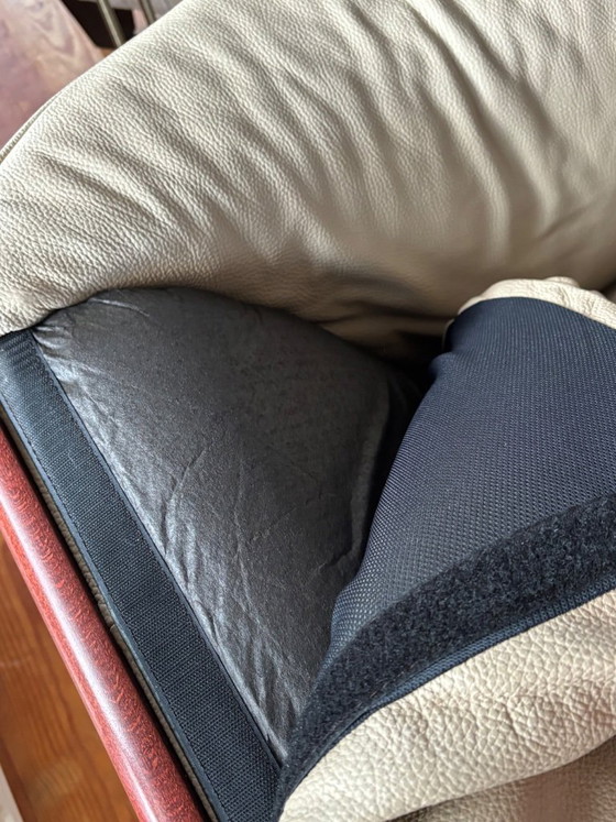 Image 1 of Ekornes leren bank 