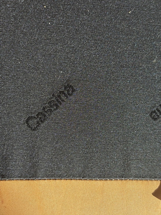 Image 1 of 8 Cassina leren eetkamerstoelen