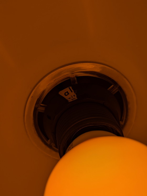 Image 1 of Lampada da terra a forma di fungo in stile Mid-Century Modern Space Age di Hala Zeist, colore marrone.