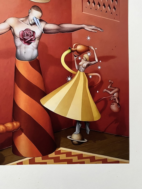 Image 1 of Impresión "Habitación Roja" de Waone Interesni Kazki