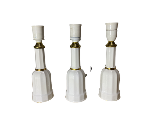 Vintage Søholm Tafellampen Wit/Goud
