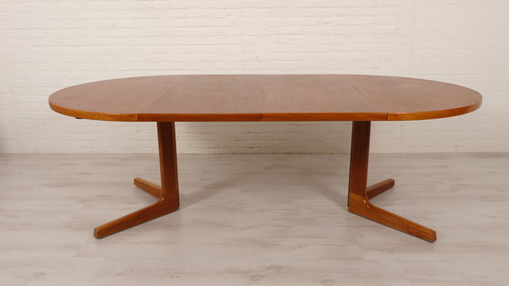 Image 1 of Vintage Round Dining Table | Teak | Extendable