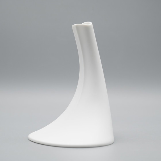 Image 1 of Vase Rosenthal "HEELS" Duo Design James Kirkwood Porcelaine Bisque Noir & Blanc