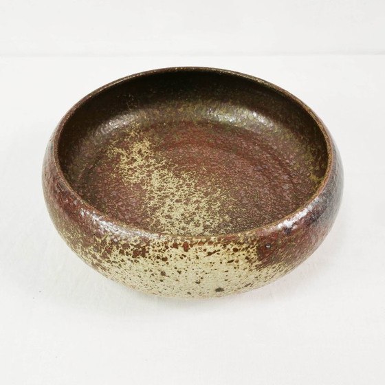 Image 1 of Grande ciotola in ceramica di metà secolo, Tromborg, Danimarca, anni '60.